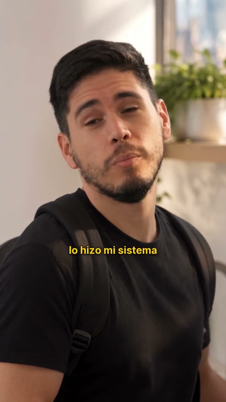 Reel ¿Quién hizo esto?, en una agencia donde nadie hizo el video malo, hecho con el sistema