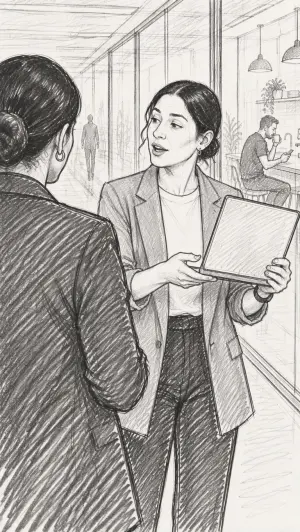 Plano 04 del storyboard de «Una hora»
