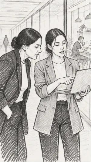 Plano 07 del storyboard de «Una hora»